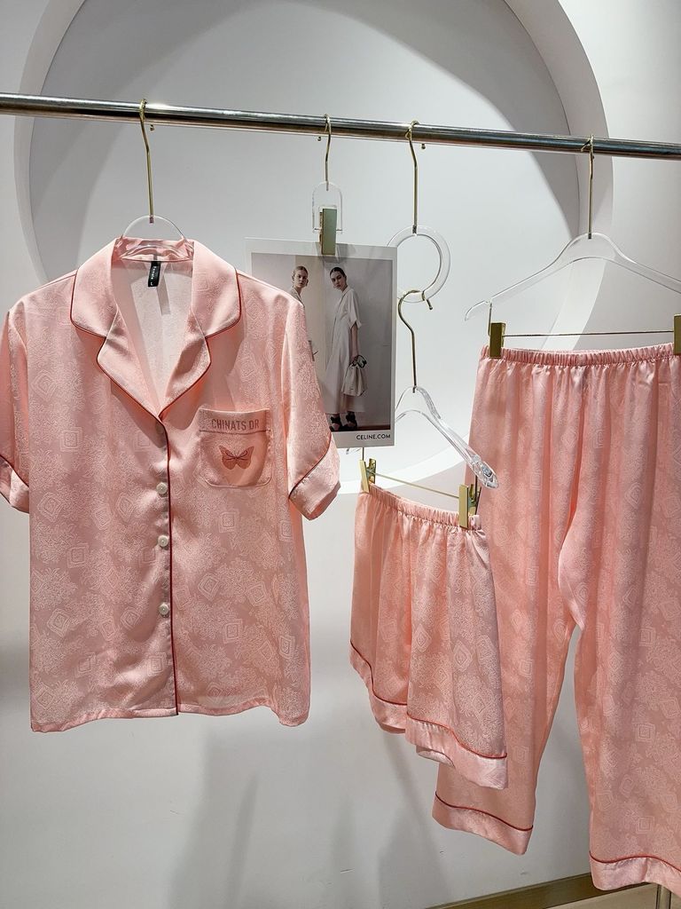 Pyjama lụa băng tay ngắn quần dài tặng kèm short cùng tone TN18 Shury Store Home Wear thoáng mát