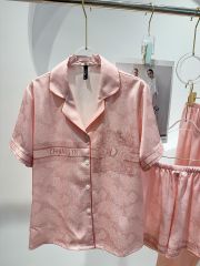 Pyjama lụa băng tay ngắn quần dài tặng kèm quần short TN14 Shury Store Home Wear mặc mát, sang trọng