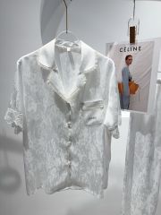 Pyjama lụa băng tay ngắn quần dài Shury Store Home Wear TN67 form rộng cao cấp tôn da mịn mát