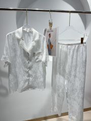 Pyjama lụa băng tay ngắn quần dài Shury Store Home Wear TN67 form rộng cao cấp tôn da mịn mát