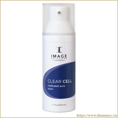 Kem trị mụn image skincare CLEAR CELL Medicated Acne Lotion