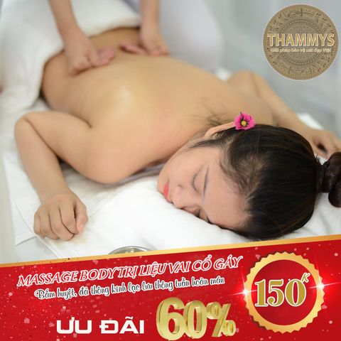 Massage Body nữ hoàng Cleopatra trị liệu vai cổ gáy