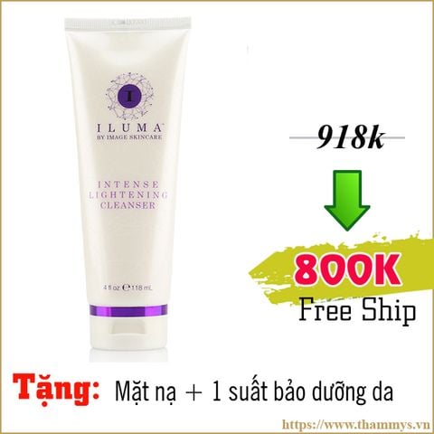 Sữa rửa mặt làm sáng da image skincare ILUMA Intense Lightening Cleanser