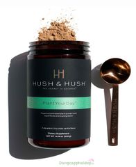 Image Hush & Hush Plant Your Day 402g – Bột Protein Thuần Chay