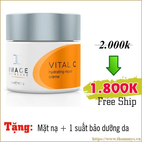 Kem giảm kích ứng, dịu da VITAL C Hydrating Repair Crème