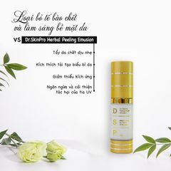 Tẩy tế bào da chết Dr.SkinPro Herbal Peeling Emulsion