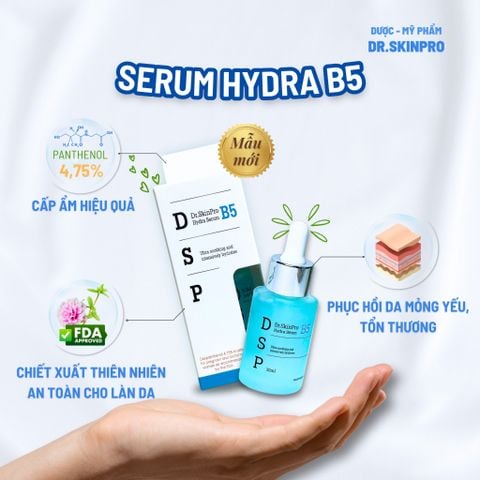 Serum B5 Hàn Quốc Dr.SkinPro - Phục hồi, dưỡng ẩm, cấp nước cho da