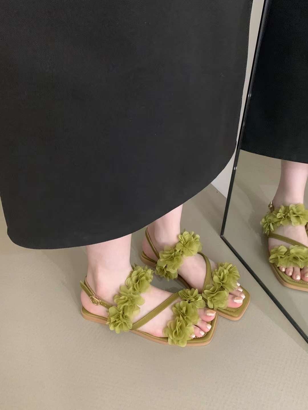 Giày Hoa Dây 3 Màu B251