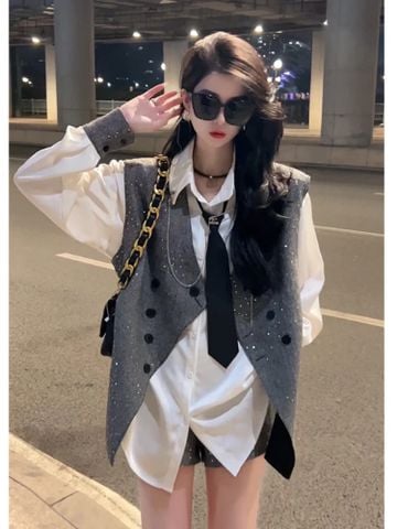 Set Somi Vest Cavat