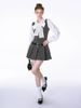 Set Đầm Xám Bi Áo Somi