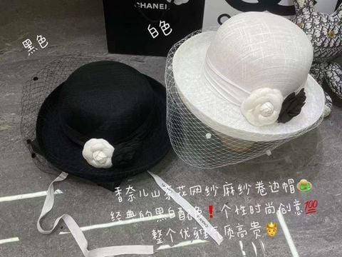 Nón Hoa Lưới Trắng ,Đen