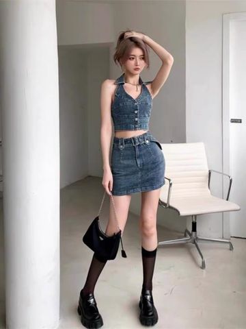 Set Jeans Ngắn