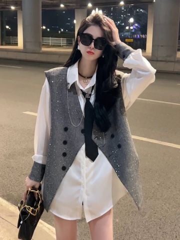Set Somi Vest Cavat