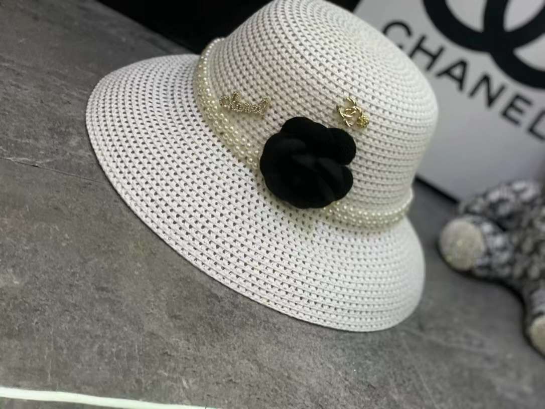 Nón Lổ Trắng Hoa Đen