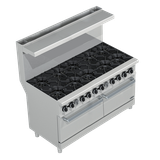 BẾP ÂU 10 HỌNG KÈM LÒ NƯỚNG (M series 10-Burner Gas Range With Oven) FMGR1508GO