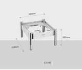 Chân kê nồi chafing dish1/2 120283