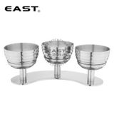 Bát ba inox có chân 128931