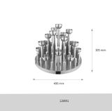 Giá buffet và bát inox 128951