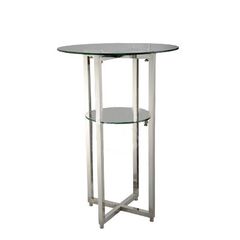 Bàn tròn inox 129172