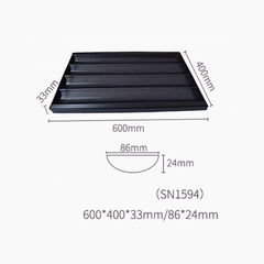 Khay nướng bánh chống dính 4 ngăn SN1594