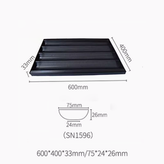 Khay nướng bánh chống dính 4 ngăn SN1596
