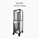 Xe đẩy khay bánh 18 Ngăn SN1978