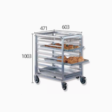 Xe đẩy khay bánh 9 tầng SN1997