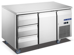 BÀN MÁT 1 CÁNH 3 NGĂN KÉO (1 Doors 3 Drawers Fancooling Undercounter Chiller) FED13570CS130