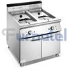 900 Series Electric 2-Tank 2-Basket Fryer With Cabinet (Bếp chiên dầu 2 ngăn dùng điện kèm tủ) FEFR0809EC