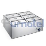 Bếp Bain Marie 6 khay dùng điện