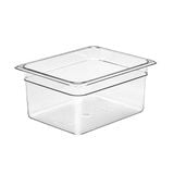 Transparent food pan 1/2