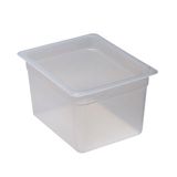 Translucent Polypropylene Food Pan 1/2