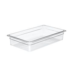 Transparent food pan 1/3