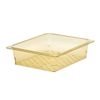 Amber High Heat Plastic Colander Pan 1/3