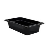 Black Polycarbonate Food Pan