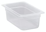 Translucent Polypropylene Food Pan 1/4