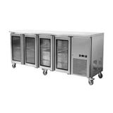 Bàn mát 4 cánh kính (4 Glass Doors Fancooling Undercounter Chiller) FEU22570CG400