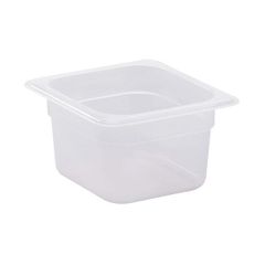 Translucent Polypropylene Food Pan 1/6