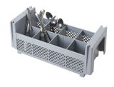 Soft Gray, Half Flatware Basket, No Handles