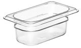 Transparent food pan 1/9