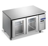 TỦ BÀN MÁT 2 CÁNH KÍNH (2 Glass Doors Fancooling Undercounter Chiller) FAU15076CG200