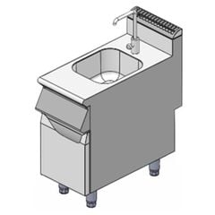 Bàn trung gian có bồn rửa kèm tủ (900 Series Work Table With Sink & Cabinet) FESN0409N