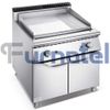 700 Series Electric 2/3 Flat 1/3 Grooved Griddle With Cabinet (700 Series Bếp bản gang 2/3 phẳng và 1/3 nhám kèm tủ dùng điện) FEGD0707ECG13