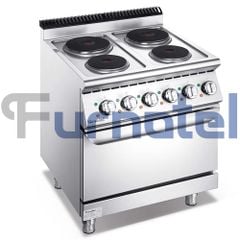 700 Series Electric 4-Hot Plate Cooker With Oven (700 Series Bếp Âu điện 4 mặt tròn kèm lò nướng) FEER0707EO