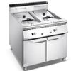 Bếp chiên dầu 2 ngăn kèm tủ dùng gas (700 Series Gas 2-Tank 2-Basket Fryer With Cabinet) FEFR0707GC