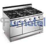 900 Series Gas Chinese Style 6-Burner Gas Range With Oven (Bếp Âu 6 họng dùng ga kèm lò) FEGR1209GO