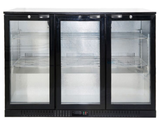 Tủ bar 3 cánh kính (304L 3 Hinged door Fancooling Bar Refrigerator) FAB13550CG300H