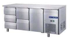 Bàn lạnh 5 ngăn kéo, 3 ngăn 1/3, 2 ngăn 1/2 (3*1/3 +2*1/2 Drawers Fancooling Undercounter Chiller) FED18070CS150