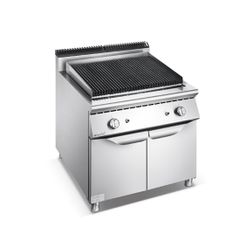 Bếp nướng than đá nhân tạo dùng ga kèm tủ (900 Series Gas Lava Rock Grill With Cabinet) FELG0809GC