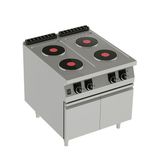Bếp điện 4 mặt kèm tủ (900 Luxe Series Electric Hot Plate Cooker with Cabinet) FLER9080EC